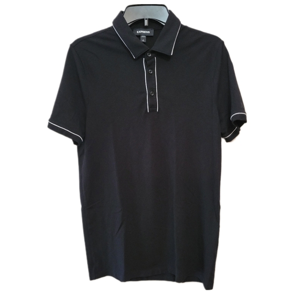 Express Other - Express Men's Piped Luxe Pique Polo Shirt
